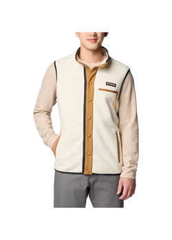 GILET IN PILE HELVETIA DA UOMO CHALK